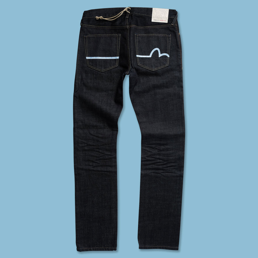 Y2K Evisu Denim Pants 32x34 - Double Double Vintage