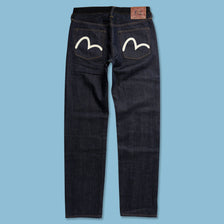Y2K Evisu Denim Pants 32x34 - Double Double Vintage