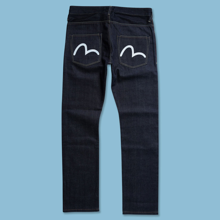 Y2K Evisu Denim Pants 34x32 - Double Double Vintage