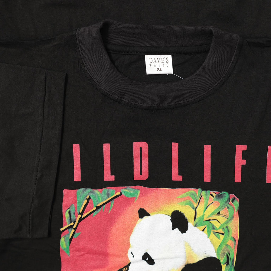 Vintage DS Wildlife Panda T-Shirt XLarge 