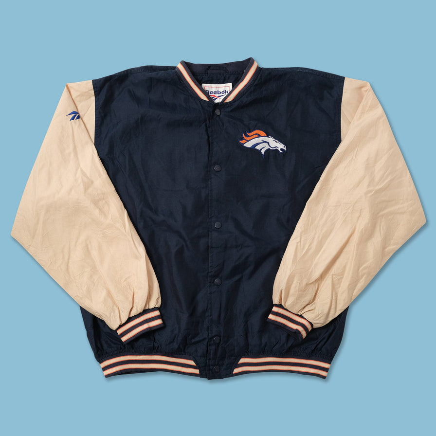 Vintage Reebok Denver Broncos College Jacket Large 