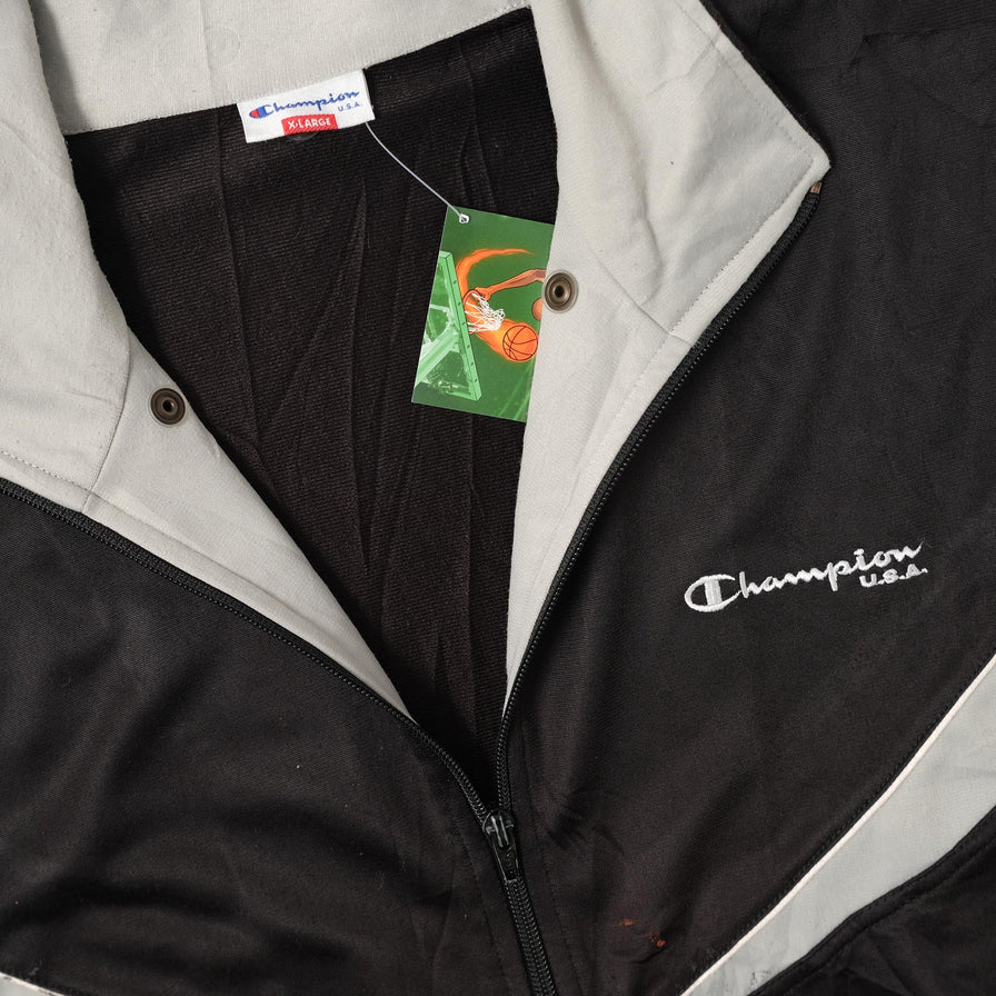 Vintage Champion USA Track Jacket XLarge 
