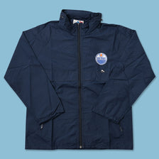 Vintage Edmonton Oilers Light Jacket Large 