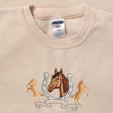 Vintage Horse Sweater Large 