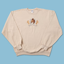 Vintage Horse Sweater Large 