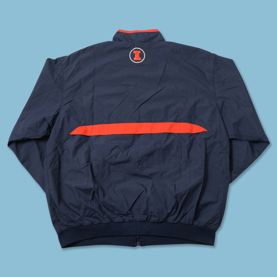 Vintage Nike Illinois Track Jacket Large 