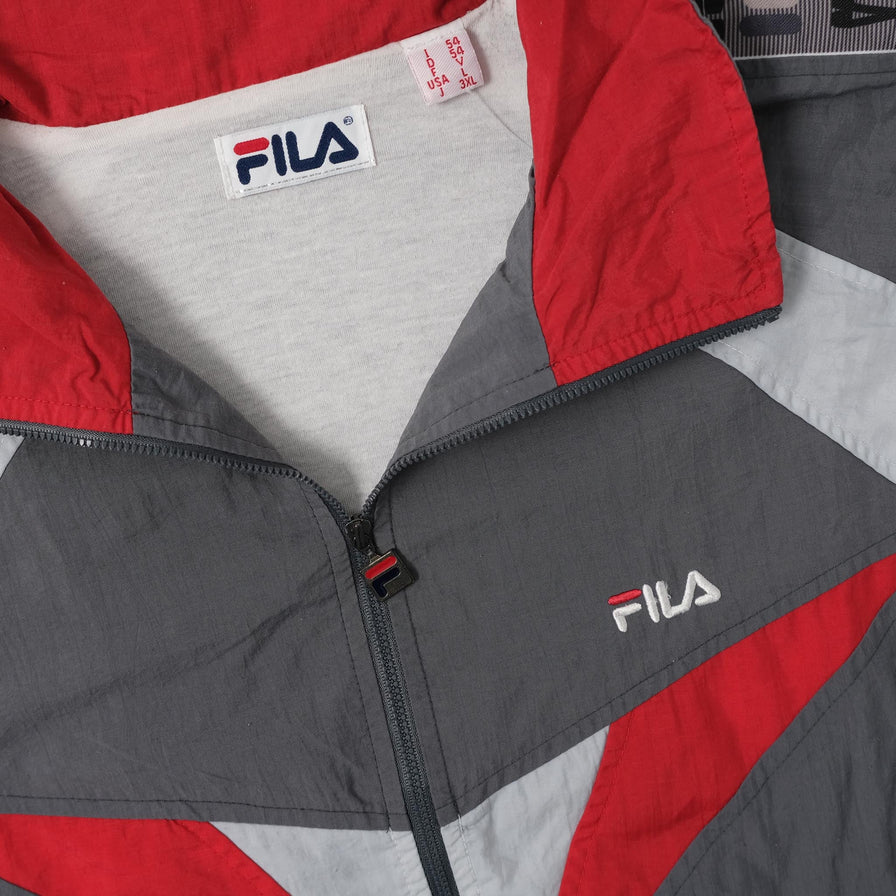 Vintage Fila Track Jacket Large 