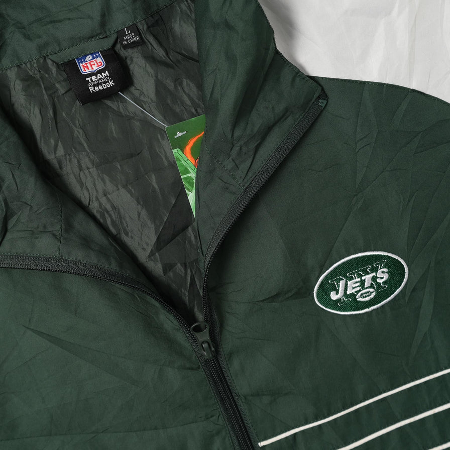 Vintage New York Jets Track Jacket Large 