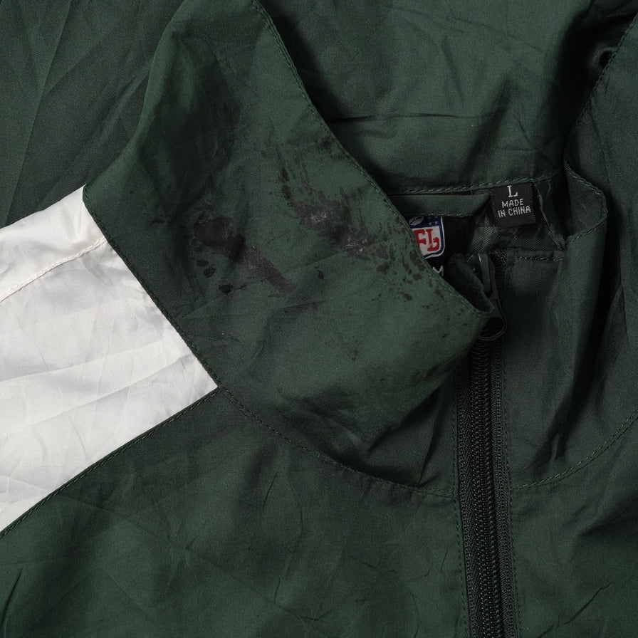 Vintage New York Jets Track Jacket Large 