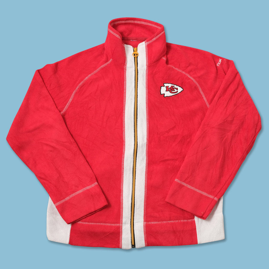 Vintage Kansas City Chiefs Fleece Jacket Small 