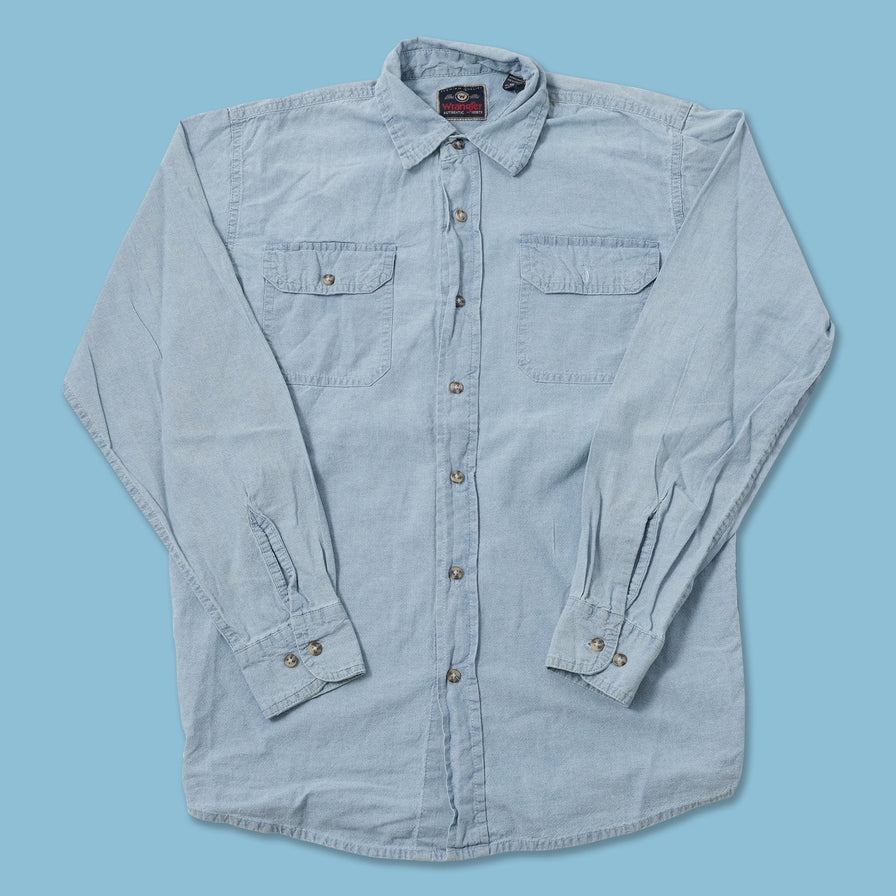 Vintage Wrangler Denim Shirt Small 