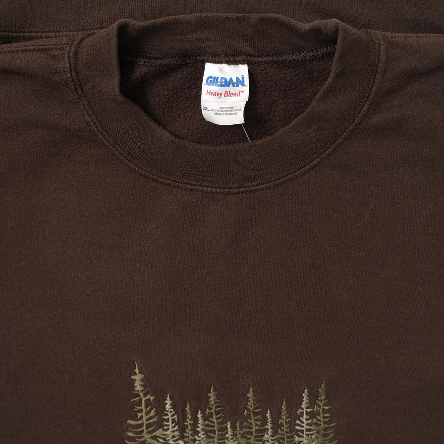 Vintage Minocqua Wisconsin Sweater XXLarge 