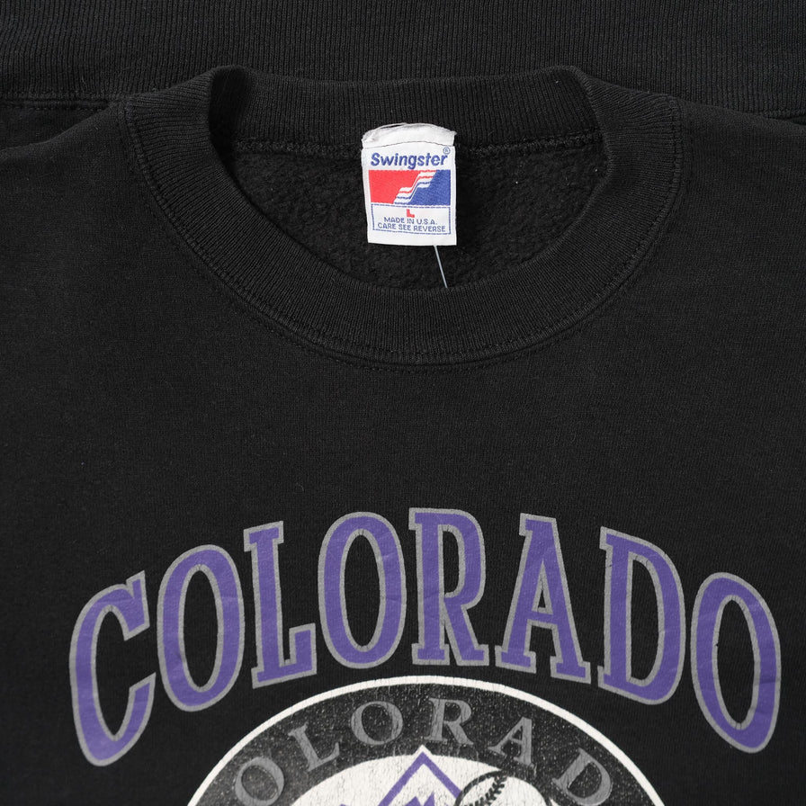 1992 Colorado Rockies Sweater Large 