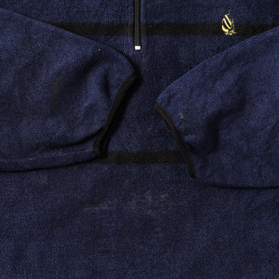 Vintage Nautica Q-Zip Fleece Large 