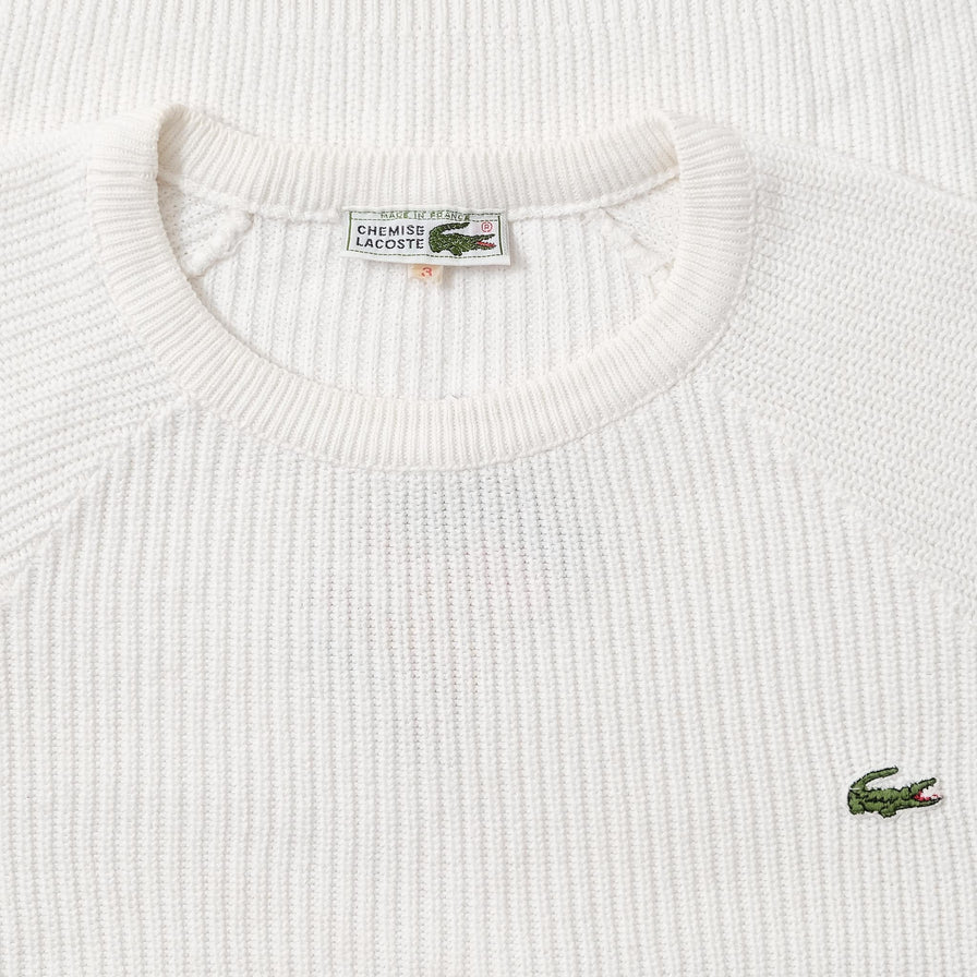 Vintage Lacoste Knit Sweater Small 