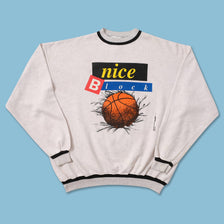Vintage Basketball Sweater XLarge 