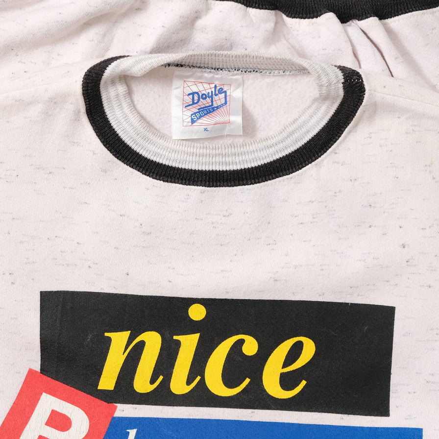 Vintage Basketball Sweater XLarge 