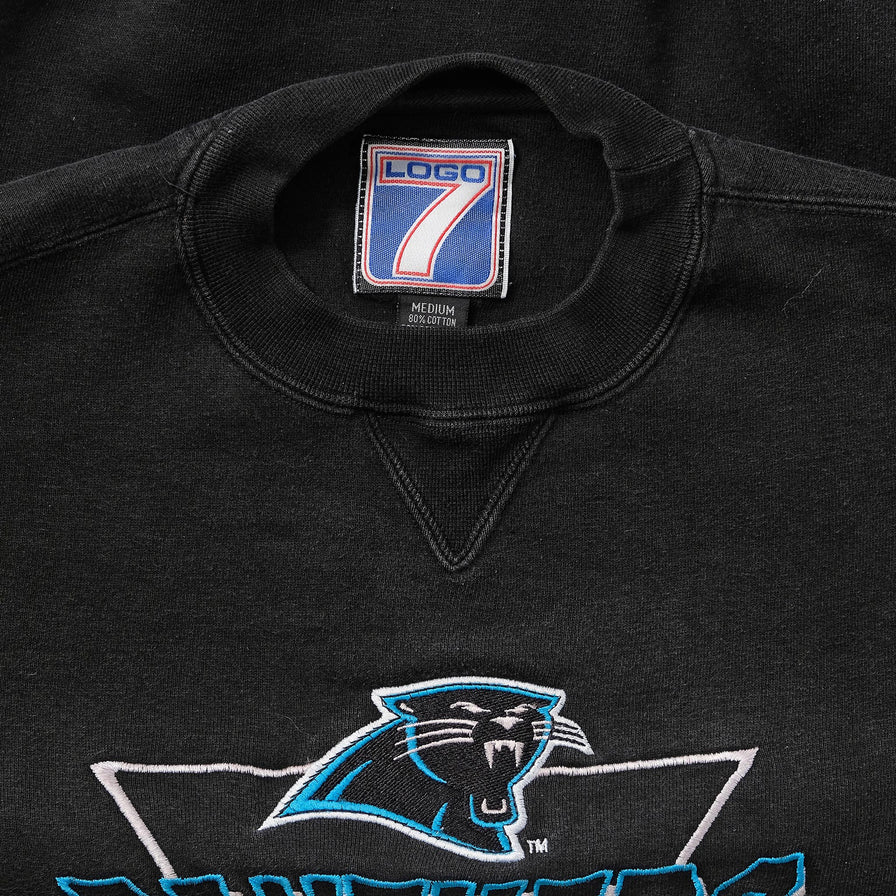 Vintage Carolina Panthers Sweater Small 