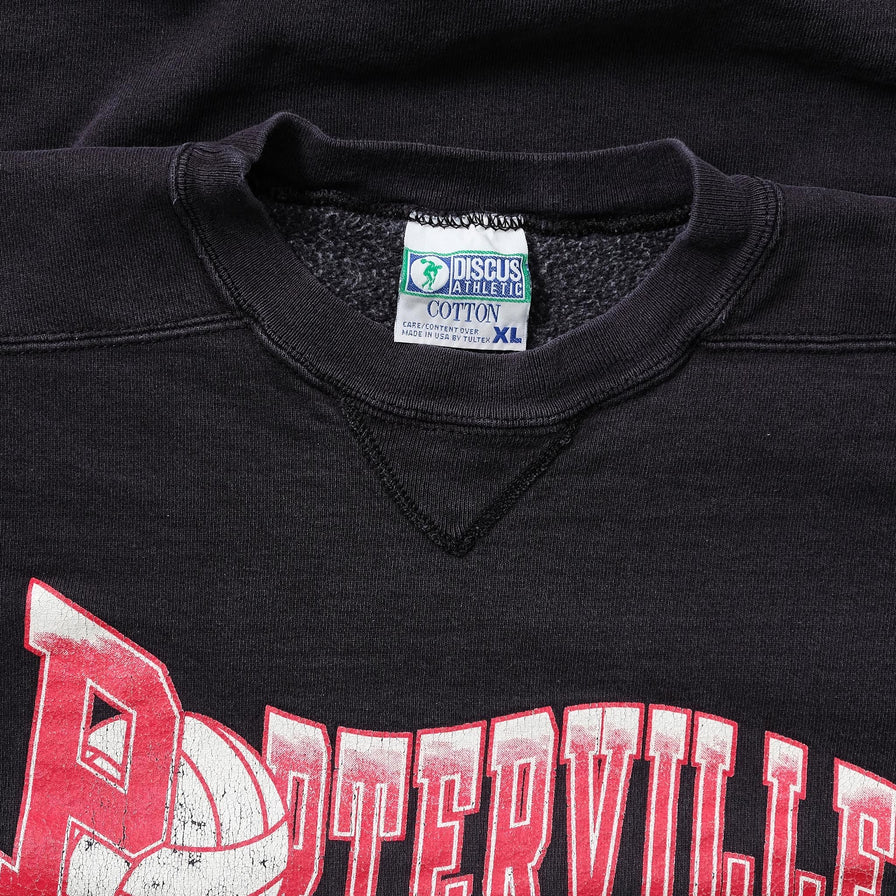 Vintage Porterville Volleyball Sweater XLarge 