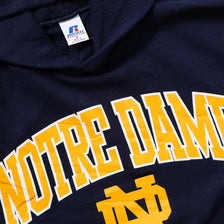 Vintage Russell Athletic Notre Dame Hoody Small 