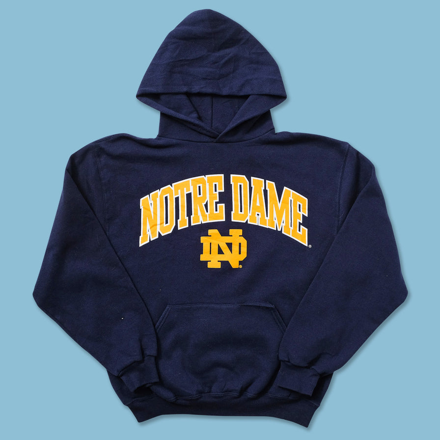 Vintage Russell Athletic Notre Dame Hoody Small 