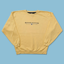 Vintage Sapphire Mountain Golf Club Sweater XLarge 