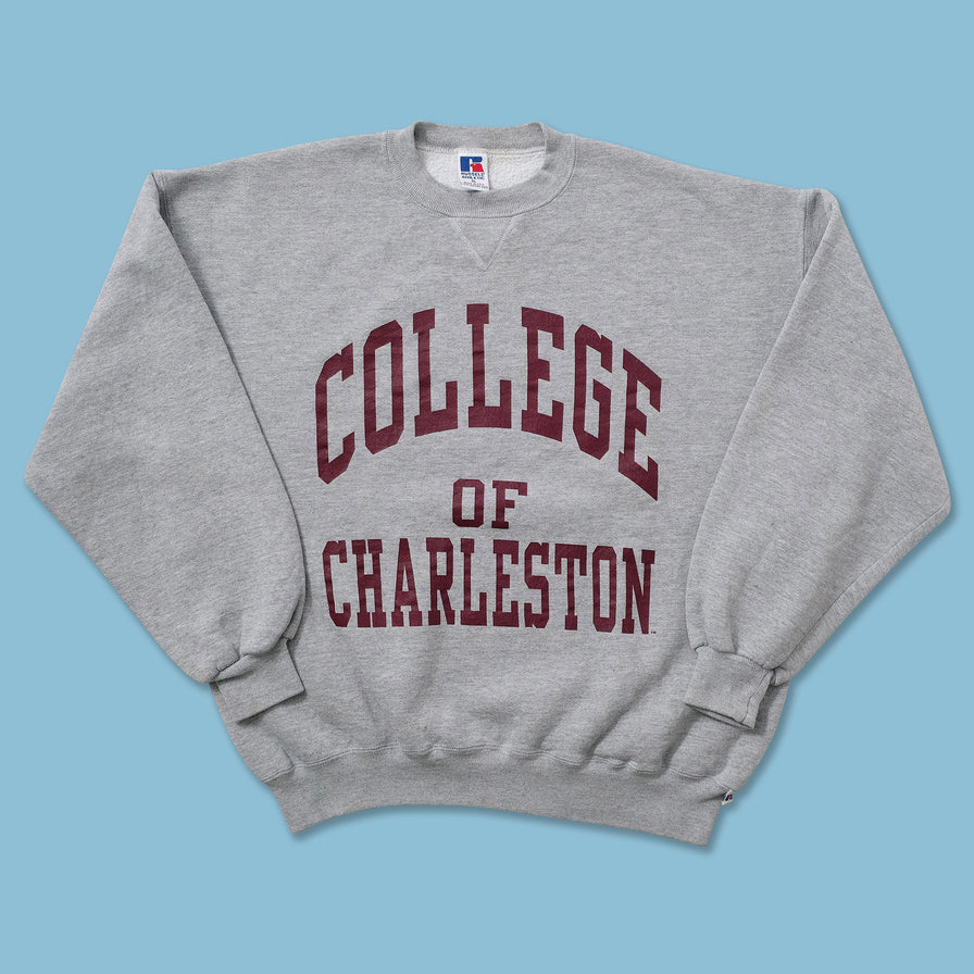 Vintage Russell Athletic Charleston College Sweater Large 