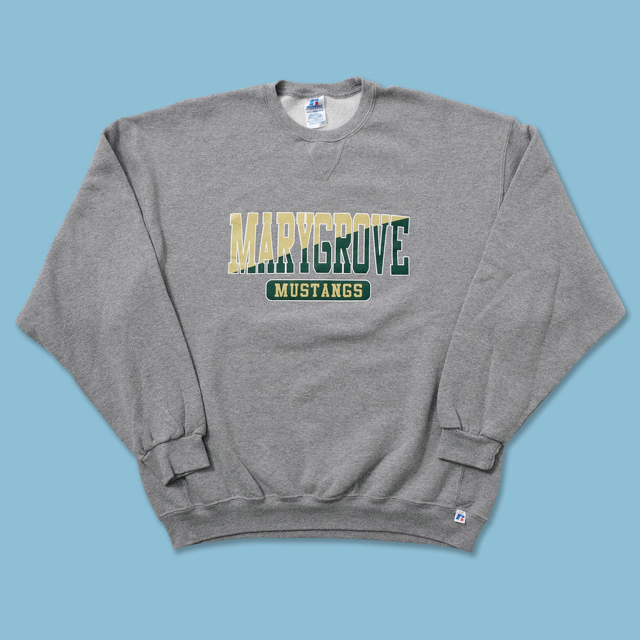 Russell Athletic Marygrove Mustangs Sweater XLarge 
