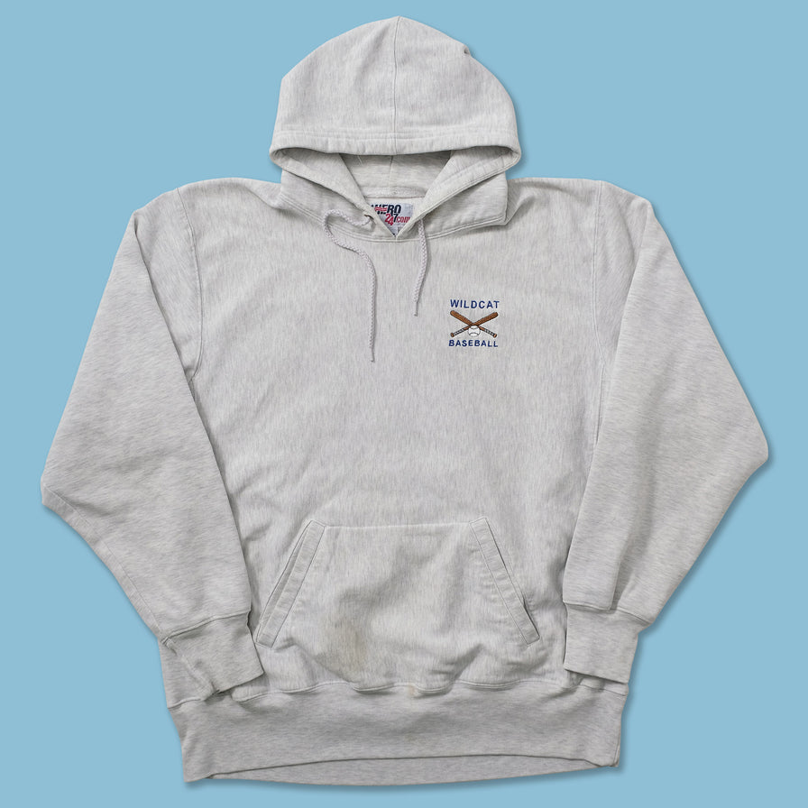 Vintage Wildcat Baseball Hoody Large 