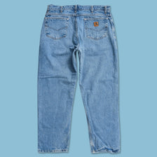 Vintage Carhartt Lined Denim Pants 38x32 