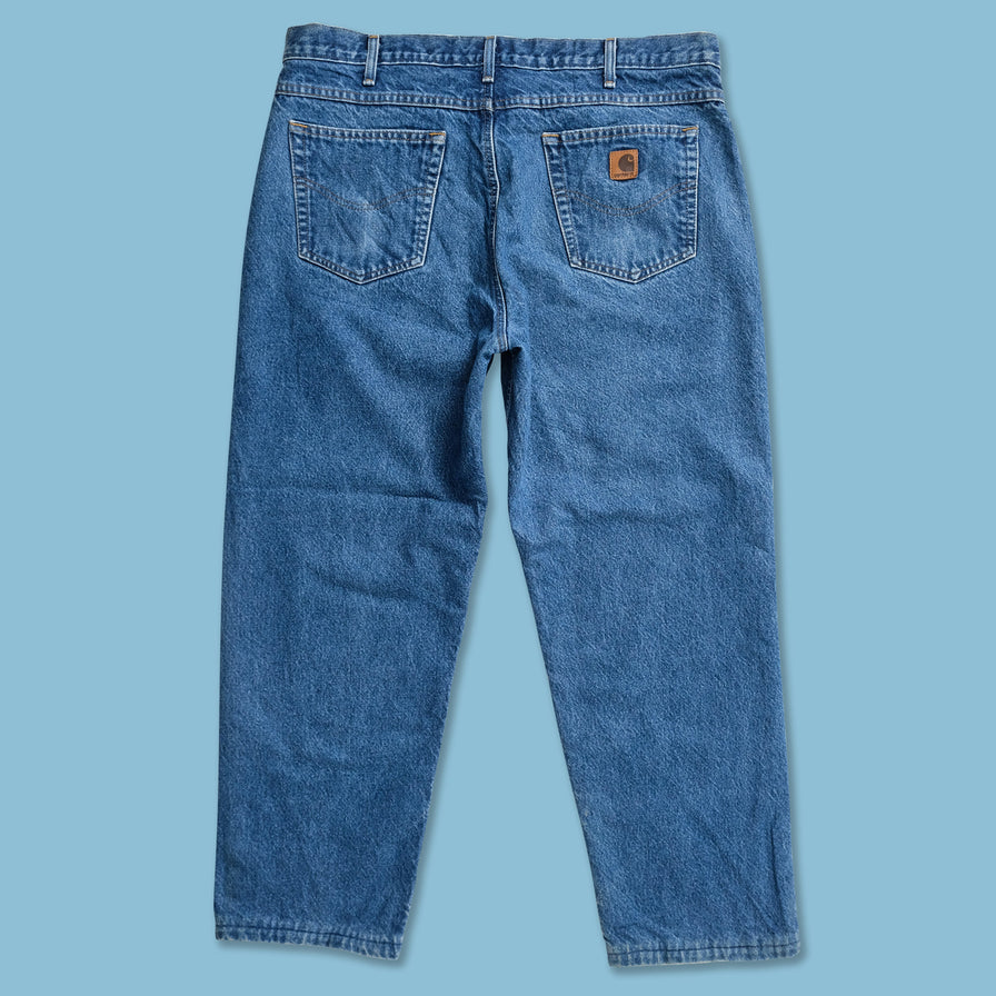 Vintage Carhartt Lined Denim Pants 38x30 