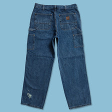 Vintage Carhartt Denim Work Pants 34x32 