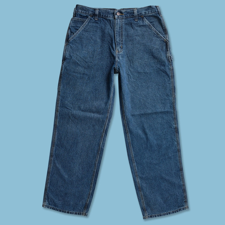 Vintage Carhartt Denim Work Pants 34x32 