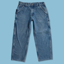 Vintage Carhartt Lined Denim Pants 32x28 