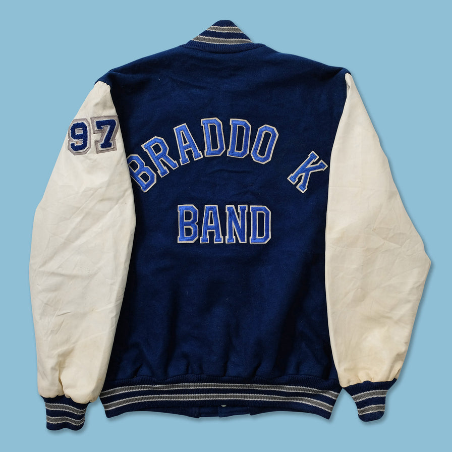 Vintage Wool Leather Varsity Jacket XLarge 