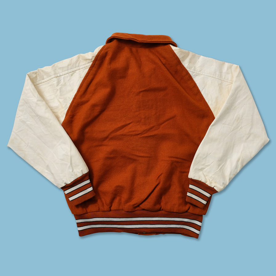 Vintage Wool Leather Varsity Jacket Large 