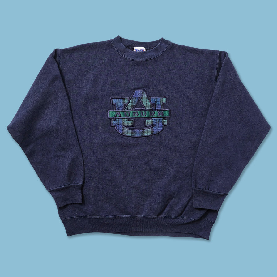 Vintage University of Auburn Sweater Medium 