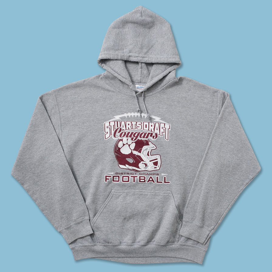 Vintage Stuarts Draft Cougars Hoody Large 