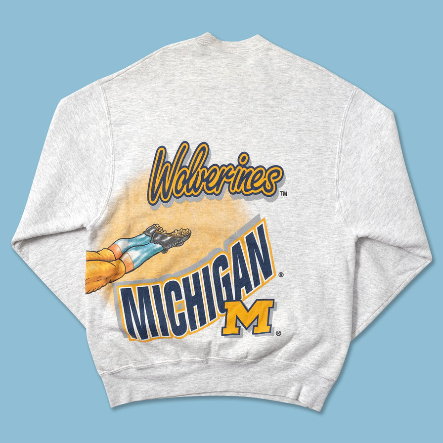 Vintage Michigan Wolverines Sweater Medium - Double Double Vintage
