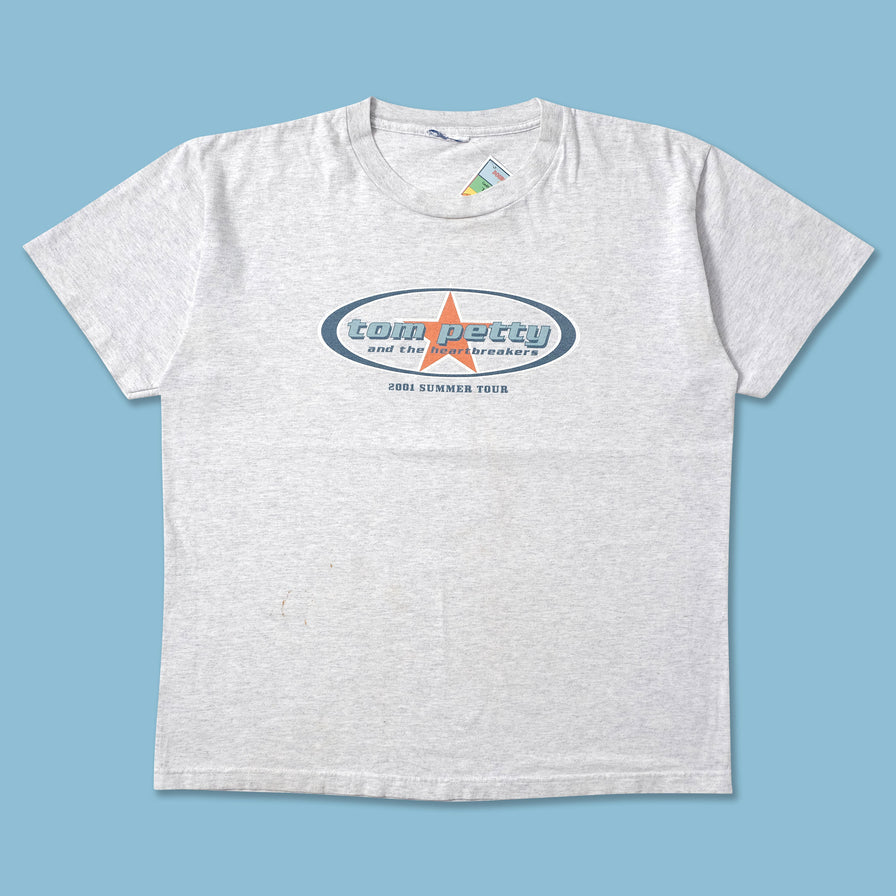 2001 Tom Petty & The Heartbreakers T-Shirt Large - Double Double Vintage