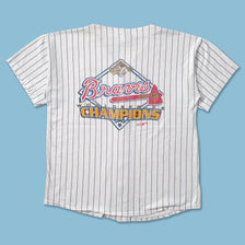 1997 Atlanta Braves Championship Jersey Large - Double Double Vintage