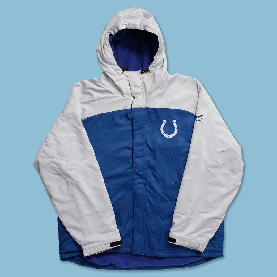 Vintage Reebok Indianapolis Colts Padded Jacket XXL - Double Double Vintage