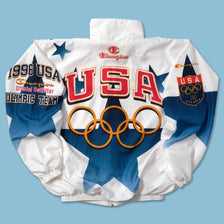 1996 Champion USA Olympic Team Track Jacket XLarge