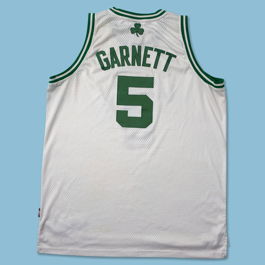 Boston Celtics Garnett Jersey XXLarge - Double Double Vintage