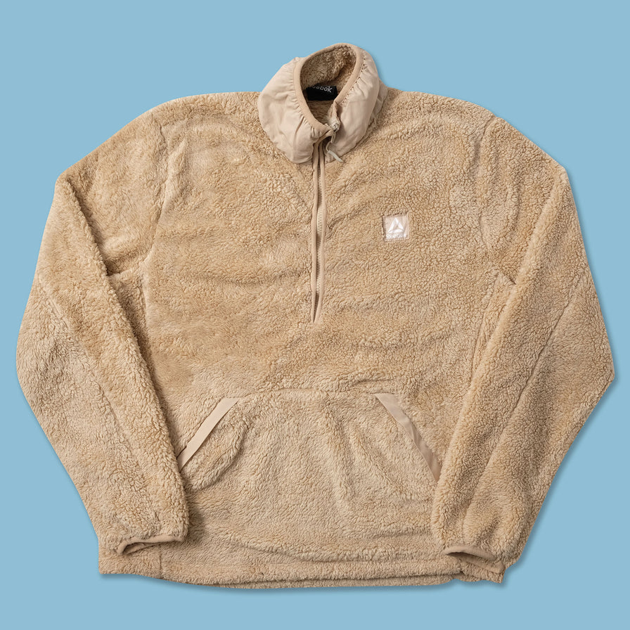 Reebok Q-Zip Fleece Small - Double Double Vintage