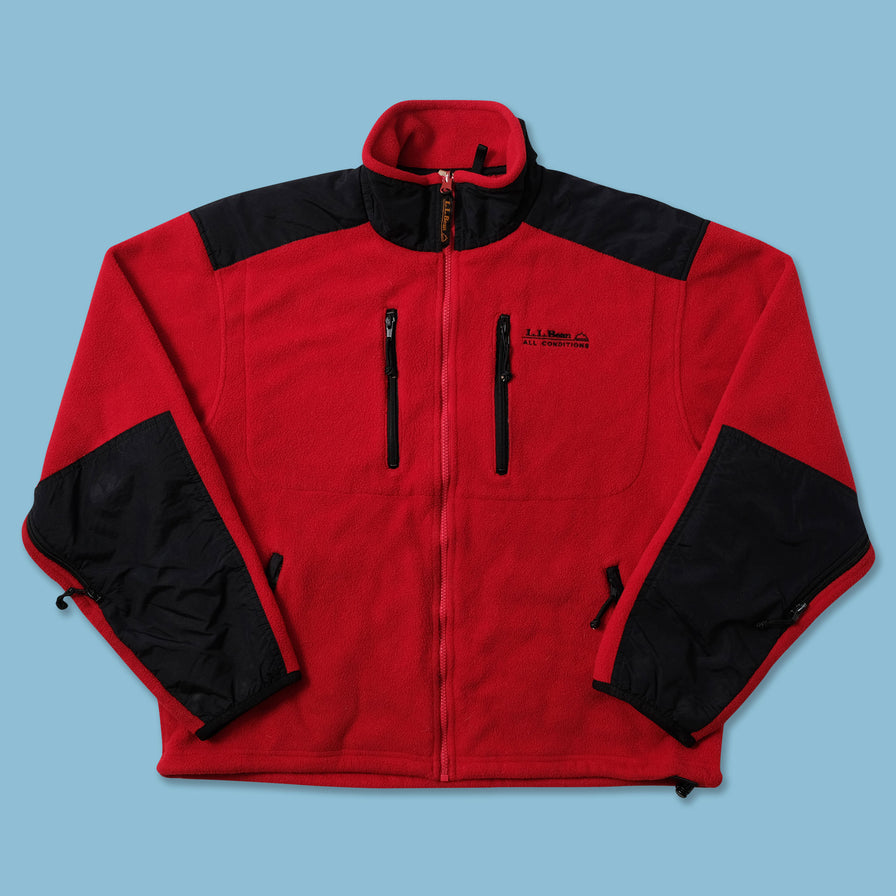Vintage L.L. Bean Fleece Jacket Large - Double Double Vintage
