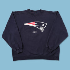 Vintage Reebok Patriots Sweater Medium 