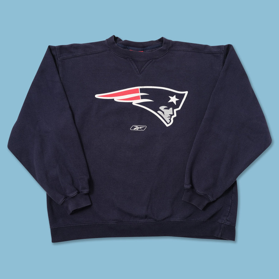Vintage Reebok Patriots Sweater Medium 