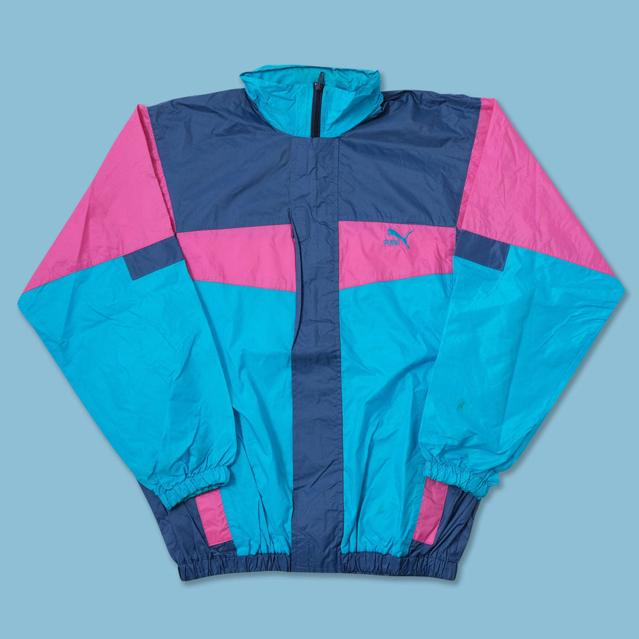 Vintage Puma Rain Jacket Medium 