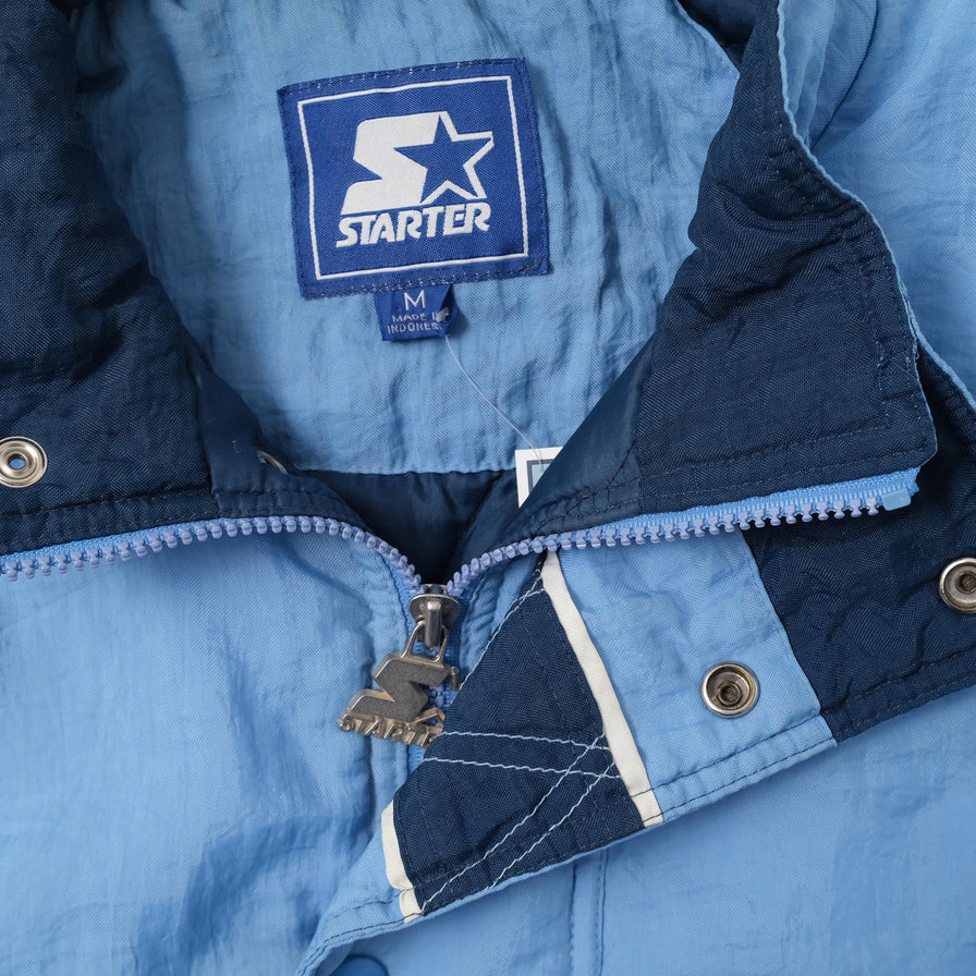 Vintage Starter North Carolina Padded Windbreaker Medium 